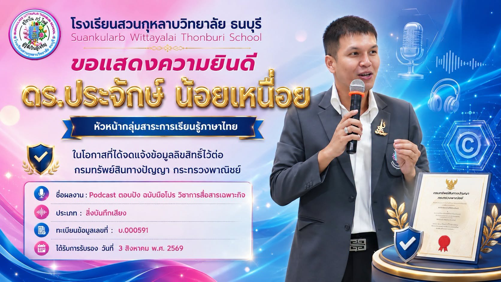 Podcast ตอบปัง ฉบับมือโปร วิชาการสื่อสารเฉพาะกิจ
